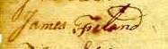 James Freeland Signature