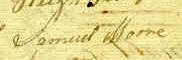 Samuel Moore Signature