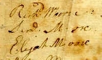 Samuel Moore Signature