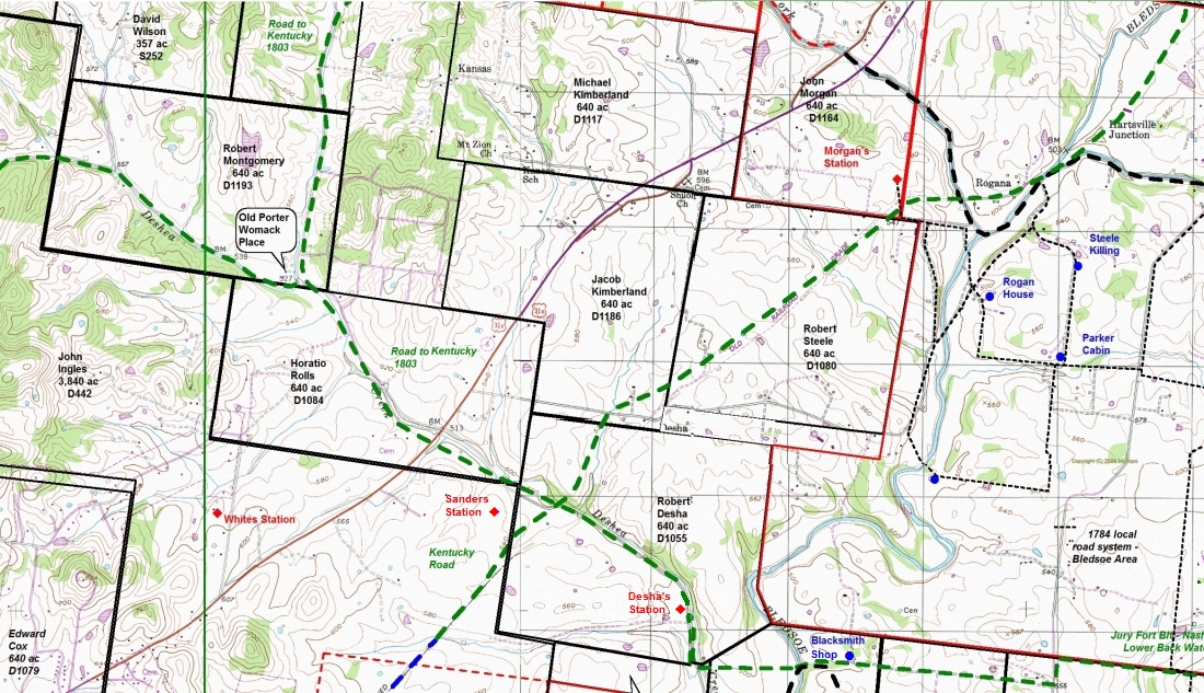 Blount 5000 Acre Land Grants