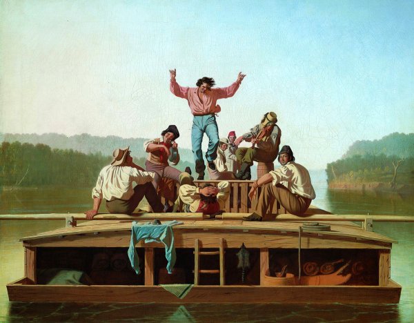 The Jolly Flatboatmen